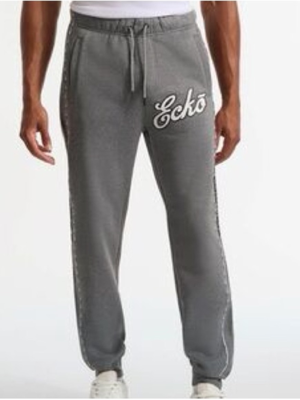 ❌LAST CHANCE❌ Ecko Unlimited Gray Script Logo Joggers